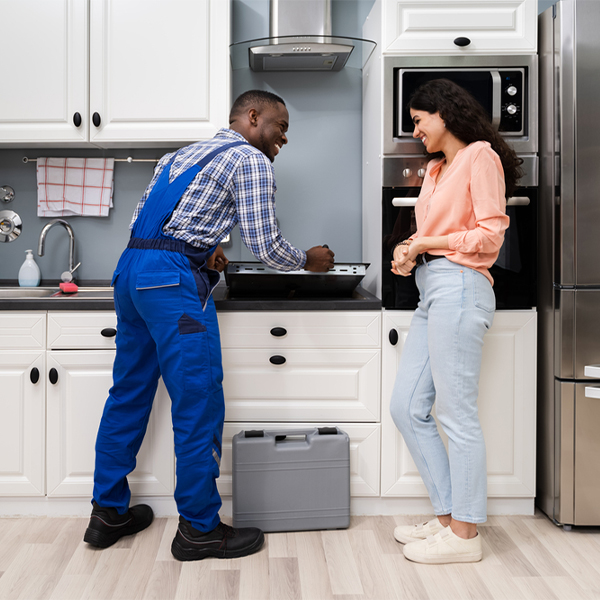 what kind of warranty do you offer on your cooktop repair services in St Louis County Missouri